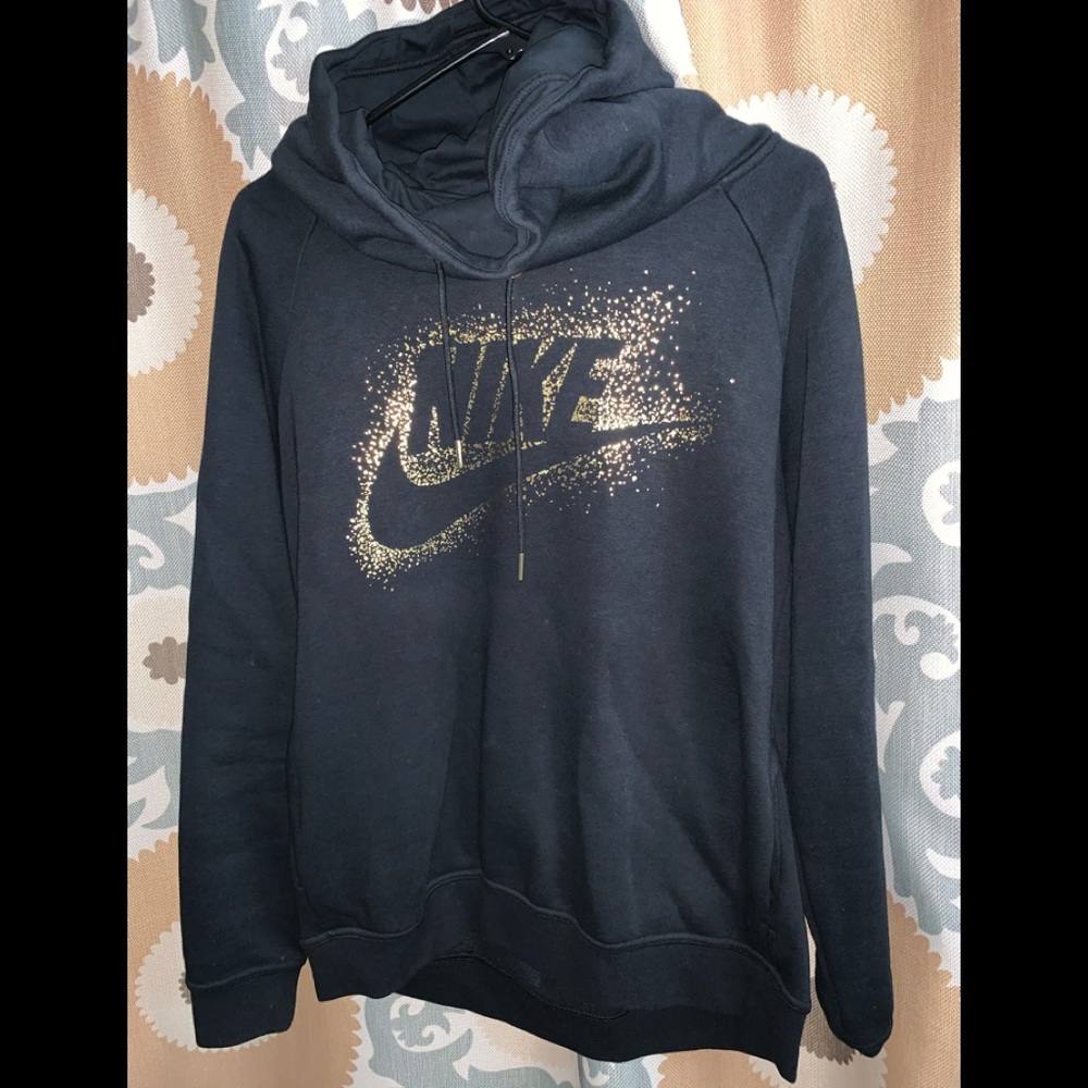 Nike cowl neck hoodie New Large